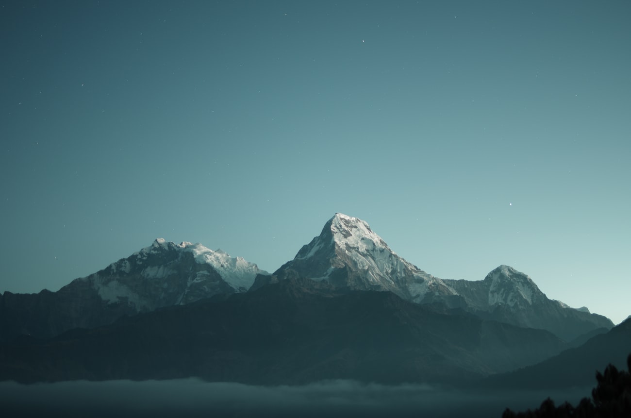 Snowy peaks